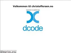 Sites similar to christoffersen.no