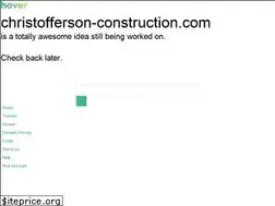 Sites similar to christofferson-construction.com