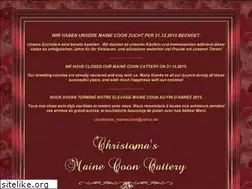 Sites similar to christomas-mainecoons.at