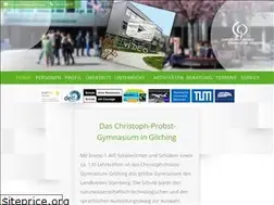Sites similar to christoph-probst-gymnasium.de