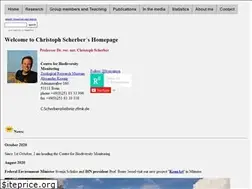 Sites similar to christoph-scherber.de