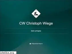 Sites similar to christoph-wiege.de
