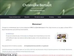 Sites similar to christophebertault.fr