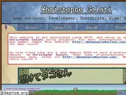 Sites similar to christophegalati.fr