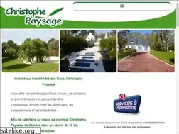 Sites similar to christophepaysage.com