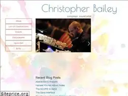 Sites similar to christopherbaileymusic.com