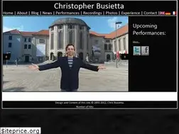 Sites similar to christopherbusietta.com