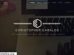 Sites similar to christophercaralos.com