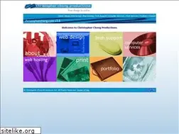 Sites similar to christopherchong.com