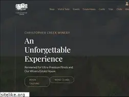 Sites similar to christophercreek.com