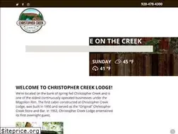 Sites similar to christophercreeklodge.com