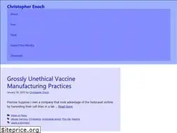 Sites similar to christopherenoch.org