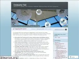Sites similar to christopherfeld.wordpress.com