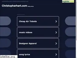 Sites similar to christopherhart.com
