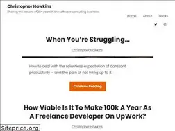 Sites similar to christopherhawkins.com