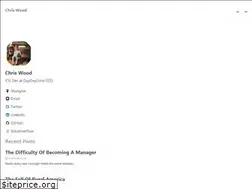 Sites similar to christopherhwood.com
