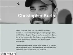 Sites similar to christopherkurth.com