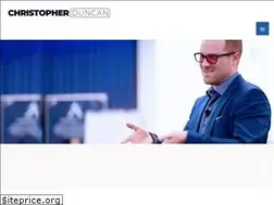 Sites similar to christophermduncan.com