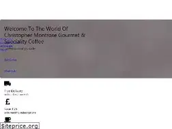 Sites similar to christophermontrosecoffee.com