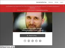 Sites similar to christopherowen.id.au