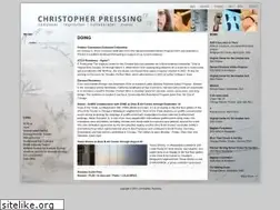 Sites similar to christopherpreissing.com