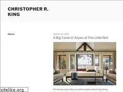 Sites similar to christopherrking.com