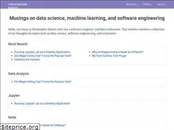 Sites similar to christopherroach.com