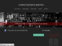 Sites similar to christophersbistro.net
