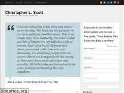 Sites similar to christopherscottblog.com