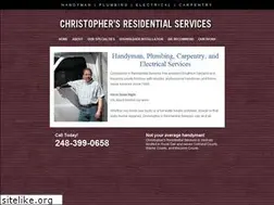 Sites similar to christophersresidentialservices.com