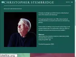 Sites similar to christopherstembridge.org