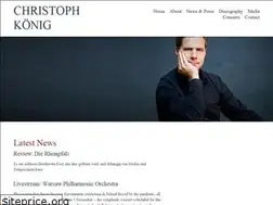 Sites similar to christophkoenigconductor.com