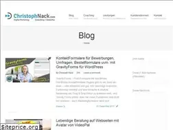 Sites similar to christophnack.com