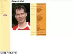 Sites similar to christophwolf.de