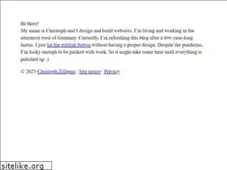 Sites similar to christophzillgens.com