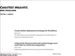 Sites similar to christoshrousis.com
