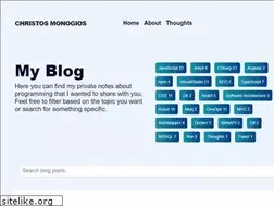 Sites similar to christosmonogios.com