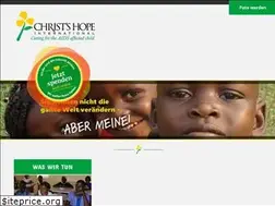 Sites similar to christshope.de