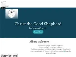 Sites similar to christthegoodshep.org