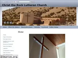 Sites similar to christtherocklutheran.com