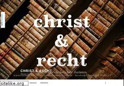 Sites similar to christundrecht.de