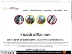 Sites similar to christuskirche-ahaus.de