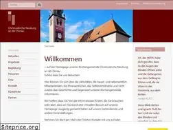 Sites similar to christuskirche-neuburg.de