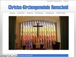 Sites similar to christuskirche-remscheid.de