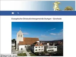 Sites similar to christuskirche-stuttgart.de