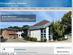 Sites similar to christuskircheuetersen.de