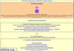 Sites similar to christuswege.net