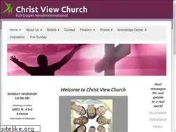 Sites similar to christviewchurch.org