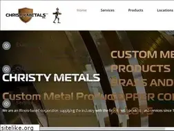 Sites similar to christymetals.com
