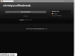 Sites similar to christyscoffeebreak.blogspot.com